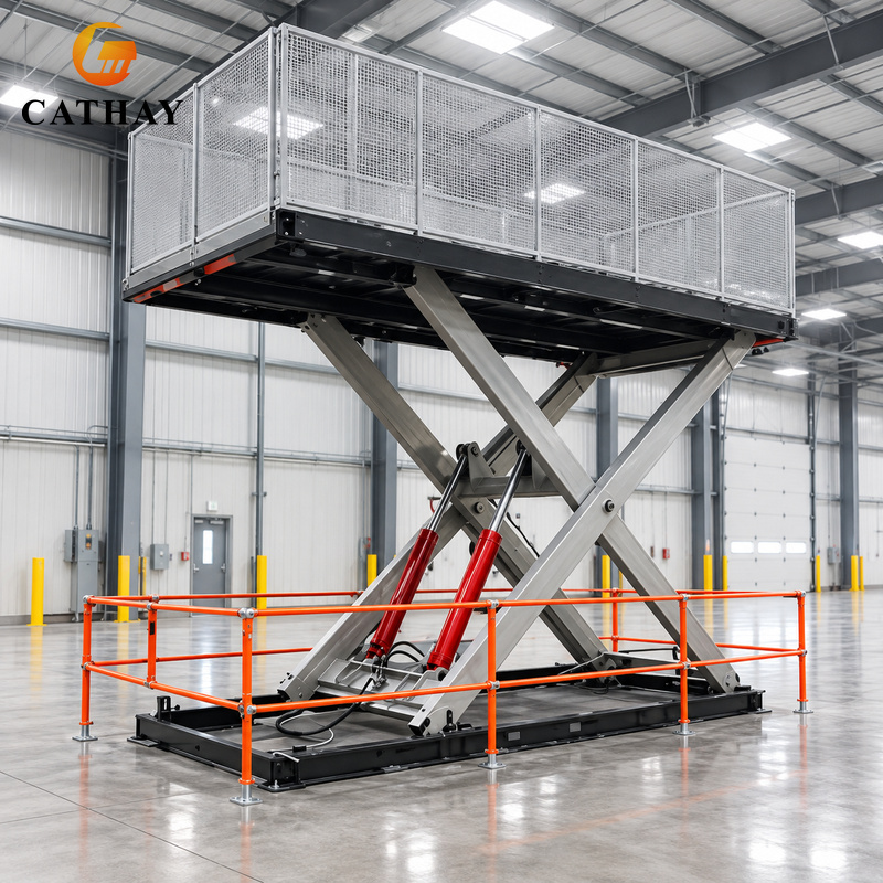 Heavy Equipment Lift - Настраиваемый гидравлический подъемный стол увеличенного размера,